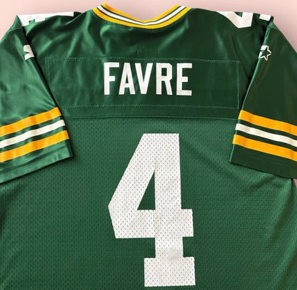Starter NFL Green Bay Packers Brett Favre Football Jersey Mens 46 Medium