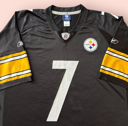 Reebok NFL Pittsburgh Steelers Ben Roethlisberger Football Jersey Mens XL