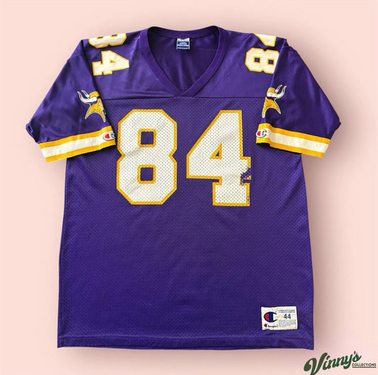 Champion NFL Minnesota Vikings Randy Moss Football Jersey Mens 44 Large