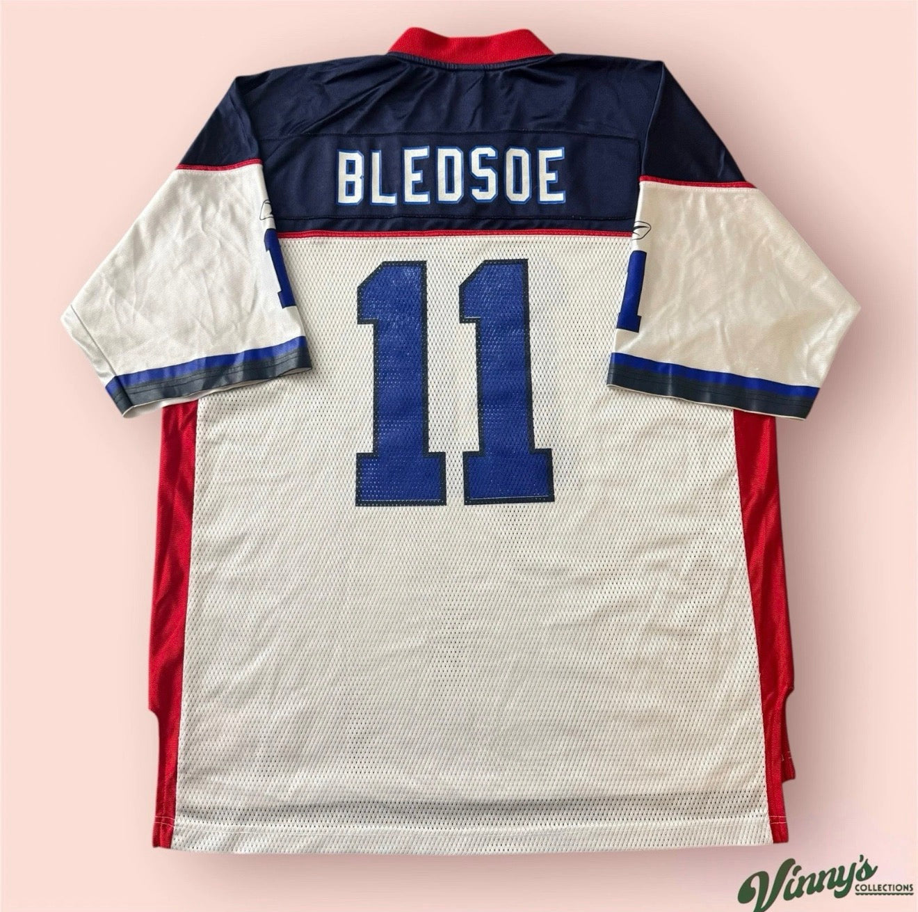 Reebok NFL Buffalo Bills Drew Bledsoe Football Jersey Mens XL