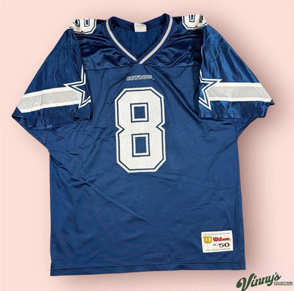 Vintage Wilson NFL Dallas Cowboys Troy Aikman Football Jersey Mens 50 XL