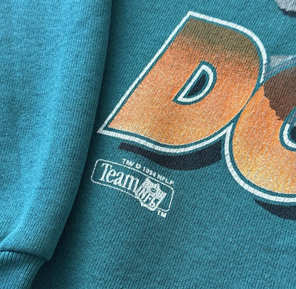 1994 Vintage Riddell NFL Miami Dolphins Football Sweatshirt Mens XL