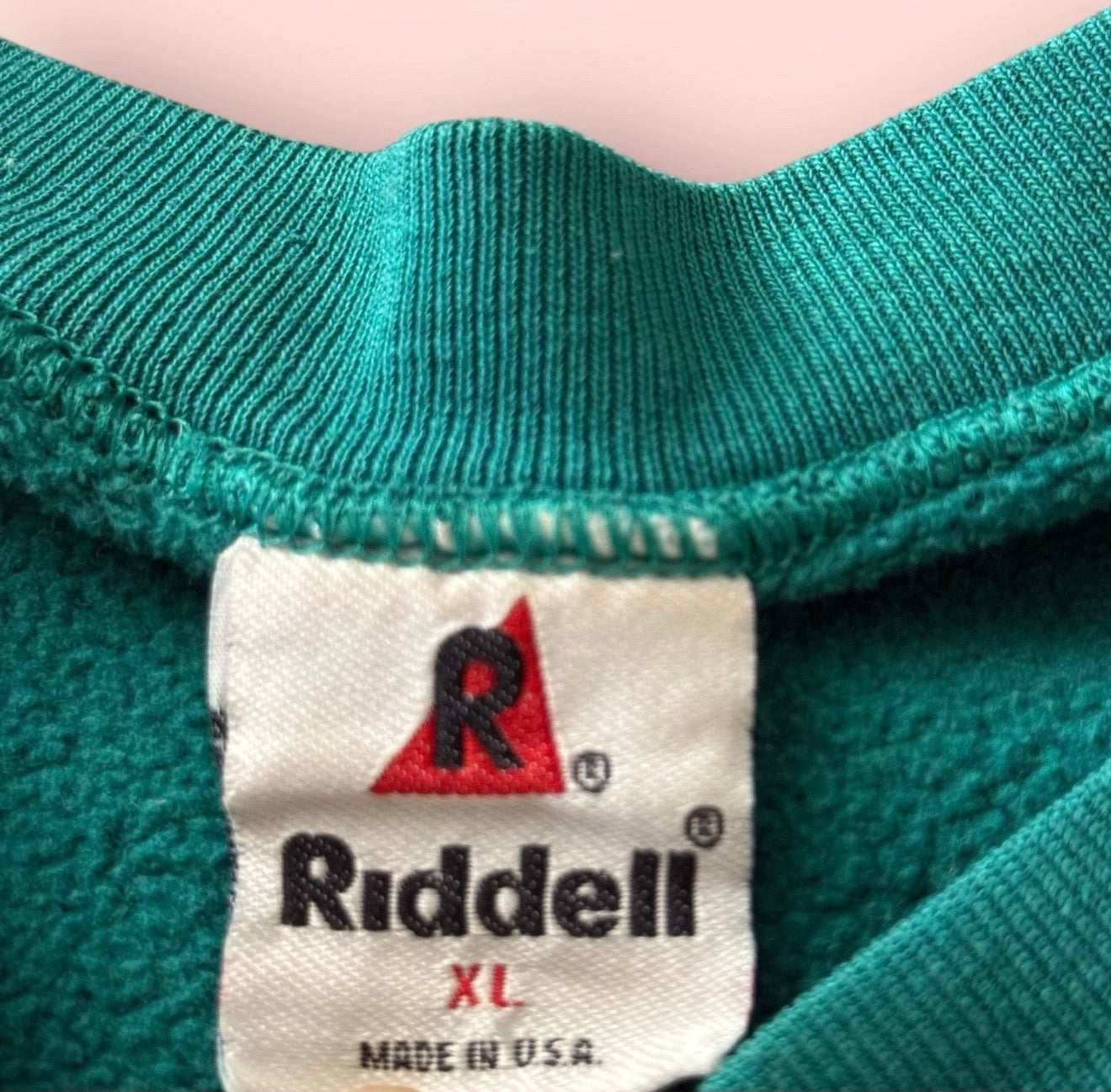 1994 Vintage Riddell NFL Miami Dolphins Football Sweatshirt Mens XL