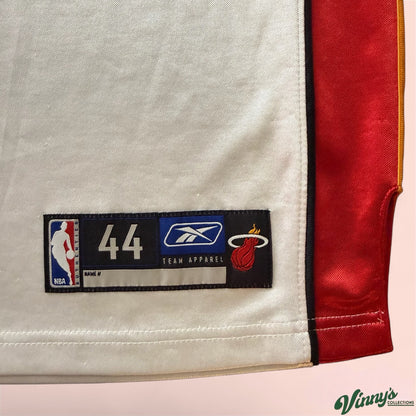 Reebok NBA Miami Heat Dwyane Wade Basketball Jersey Mens 44 Large