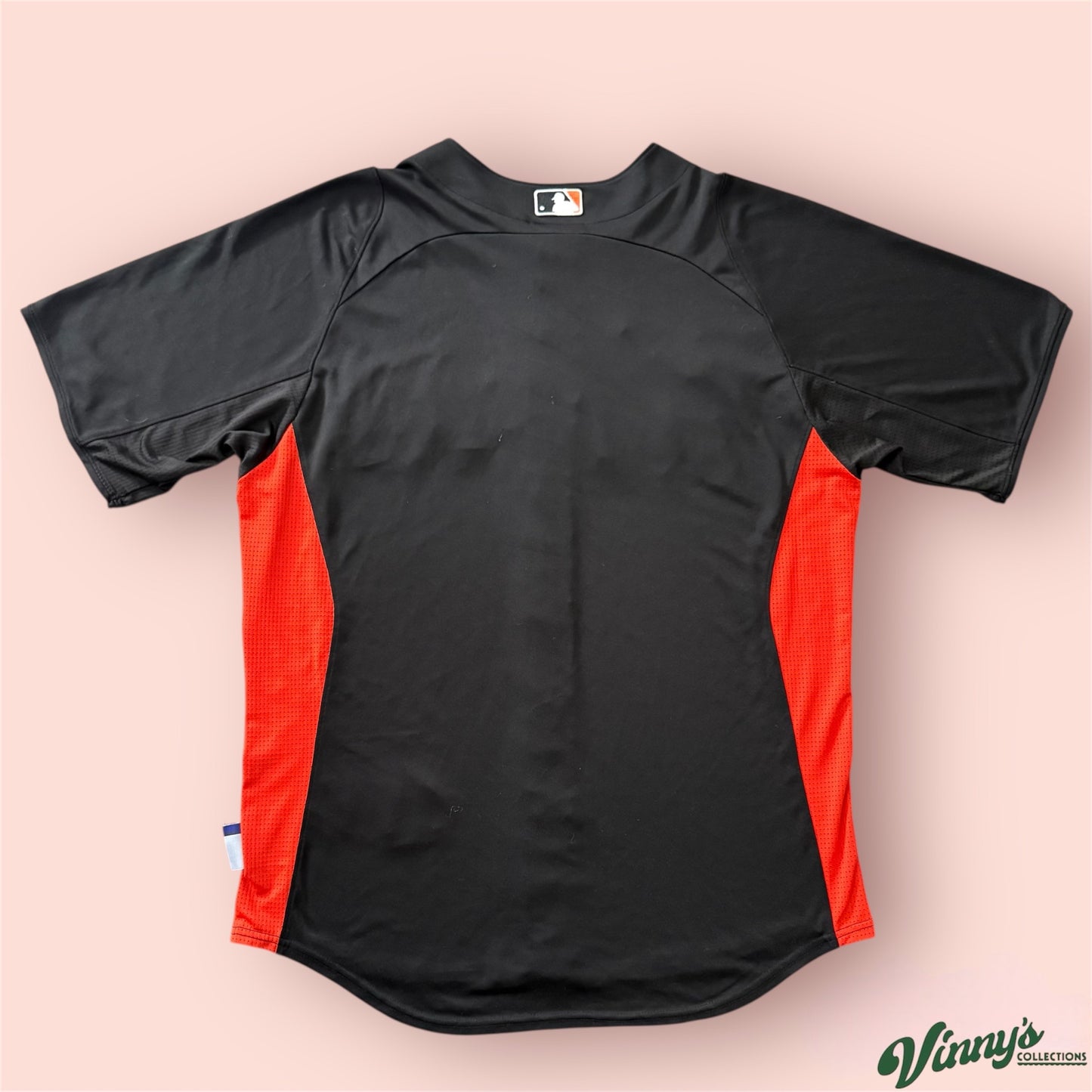 Majestic MLB Miami Marlins Baseball Jersey Mens Medium