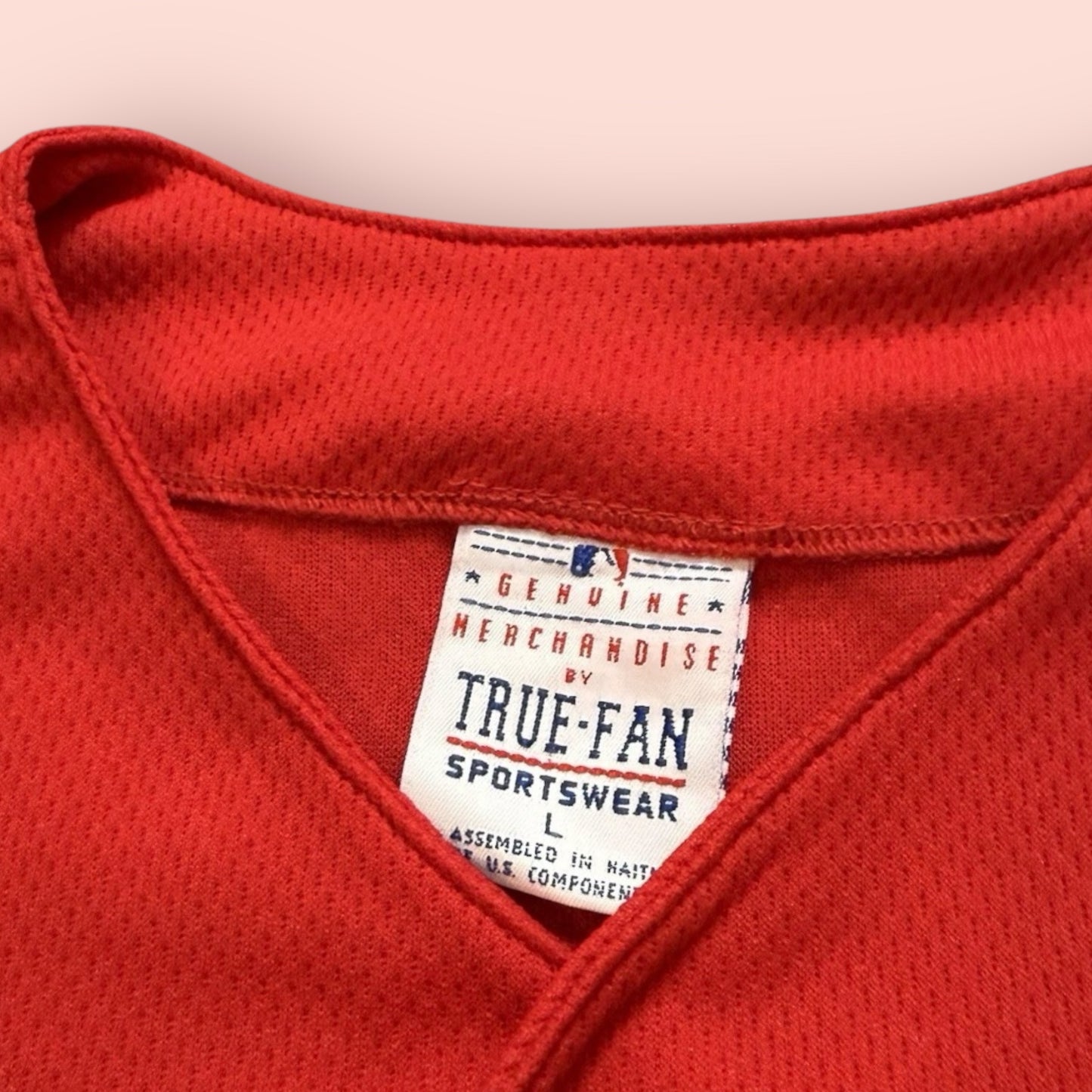 Vintage TrueFan MLB St Louis Cardinals Mark McGwire Baseball Jersey Mens Large