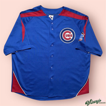 Majestic MLB Chicago Cubs Alfonso Soriano Baseball Jersey Mens 2XL