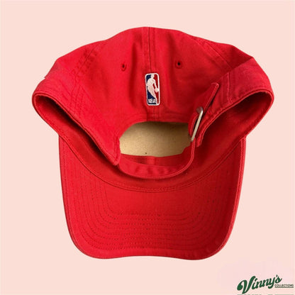 Vintage 00s Y2K Reebok Miami Heat Basketball Strapback Dad Hat