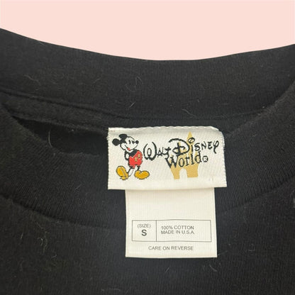 Vintage Walt Disney World Aerosmith Rockin Roller Coaster Shirt Mens Small
