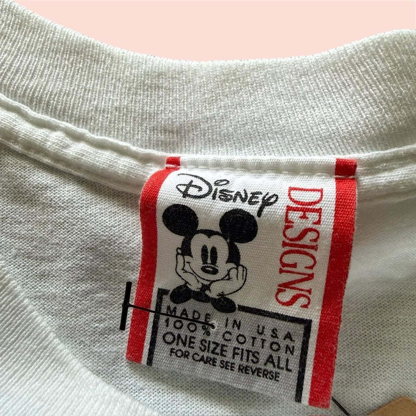 Vintage 90s Disney Designs Epcot Center AOP Shirt Mens XL