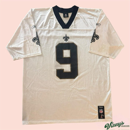 Reebok NFL New Orleans Saints Drew Brees Football Jersey Mens XL