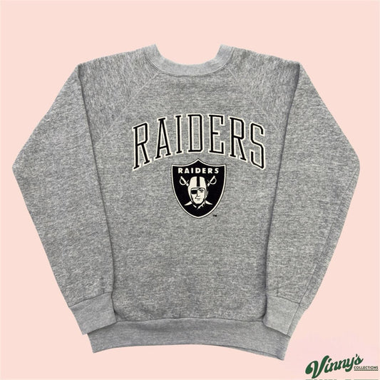 Vintage 90s Los Angeles Raiders Football Sweatshirt Mens Large