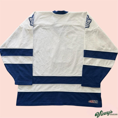 Vintage CCM NFL Toronto Maple Leafs Hockey Jersey Mens Large