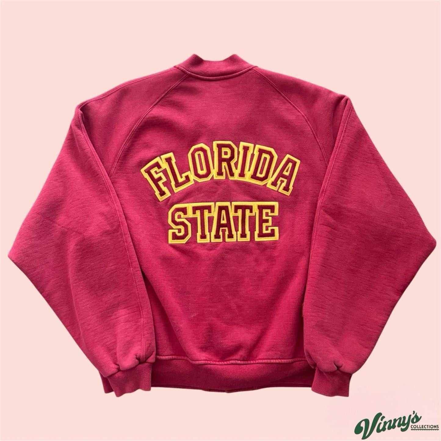 Vintage 90s Russell Athletic FSU Florida State Seminoles College Jacket Mens XL