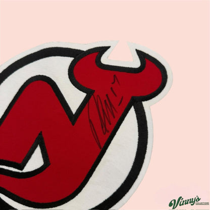 Vintage CCM New Jersey Devils Petr Sýkora Autographed Hockey Jersey Youth L/XL