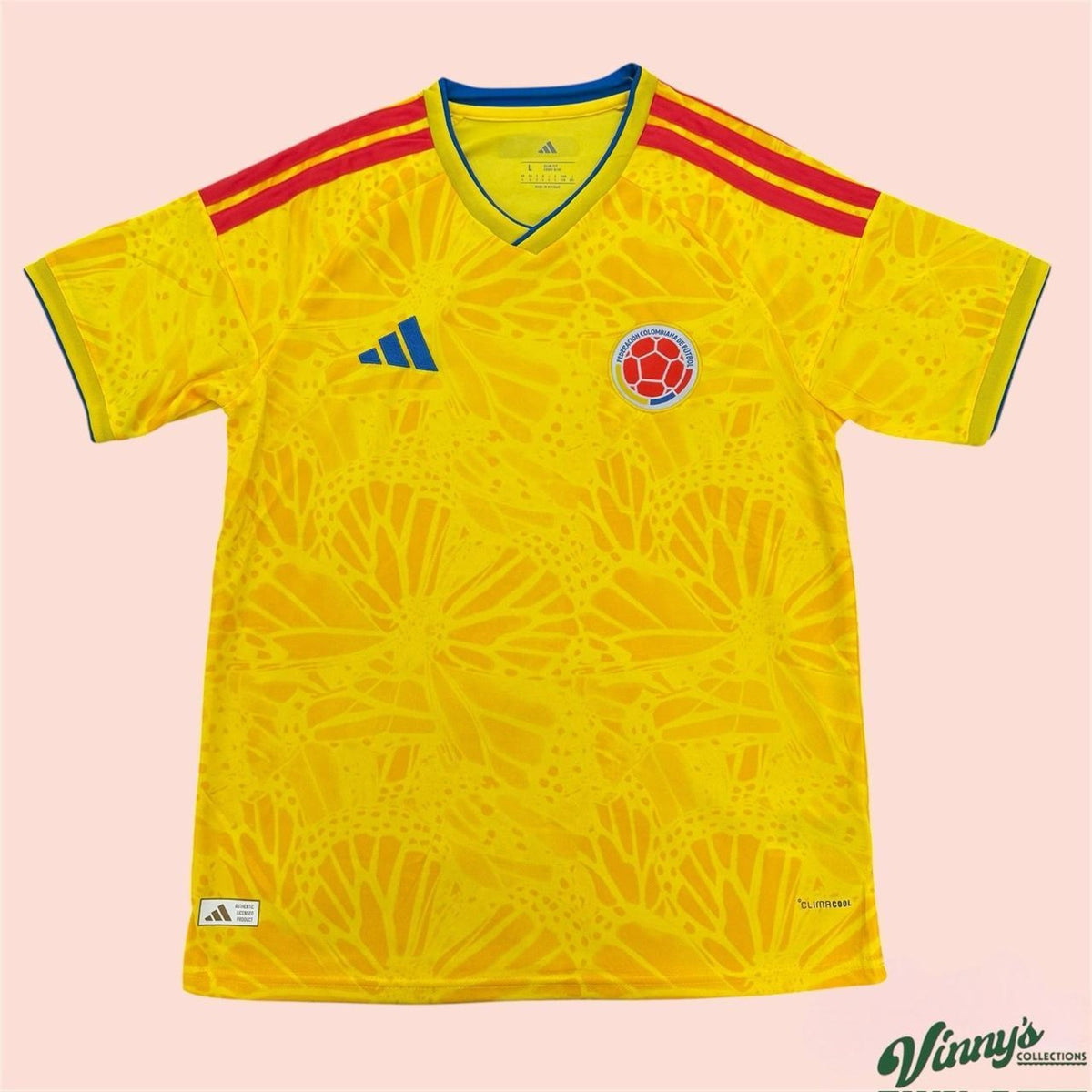 Adidas 2026 Colombia National Team Home Soccer Jersey Mens Large