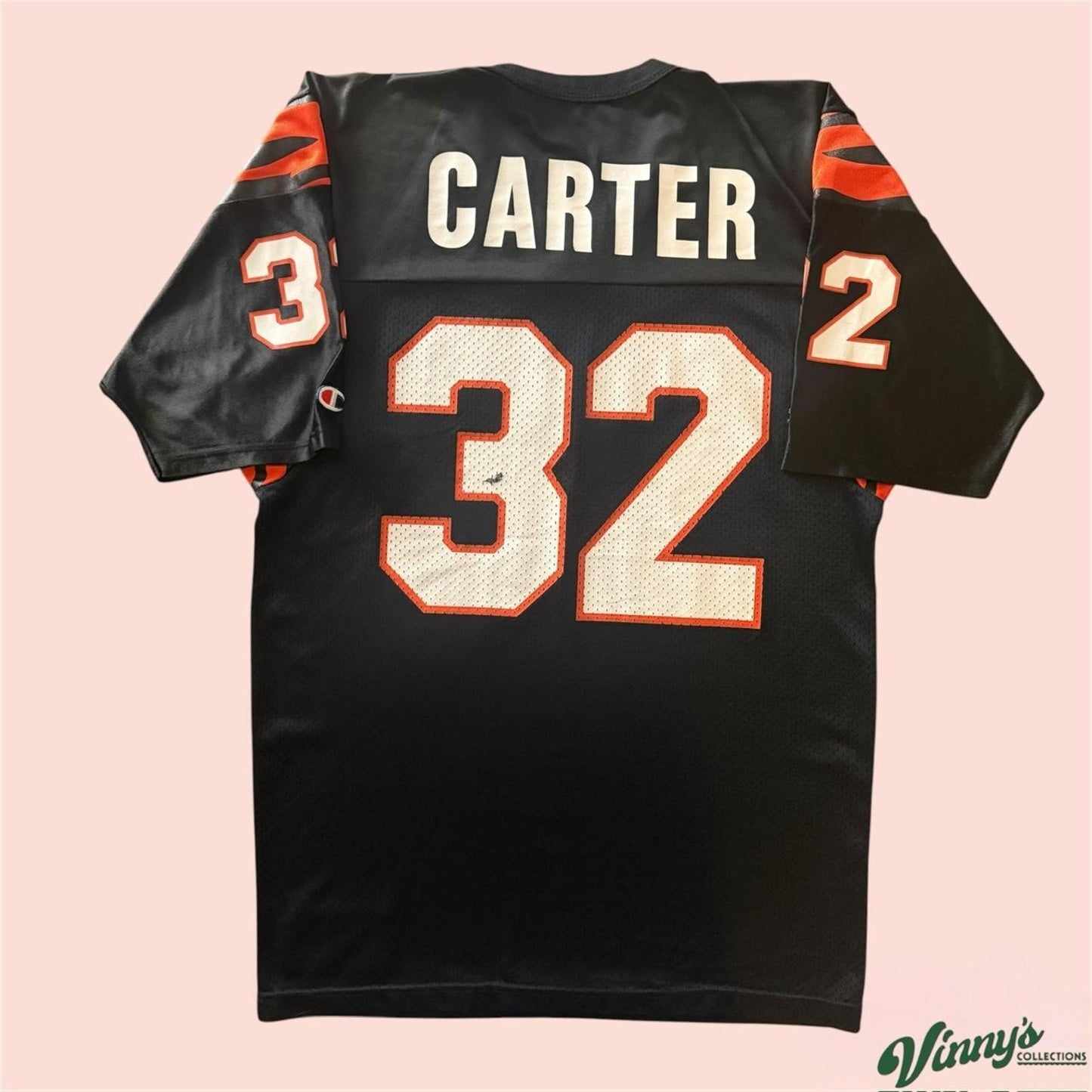 Vintage Champion Cincinnati Bengals Ki-Jana Carter Football Jersey Mens Large