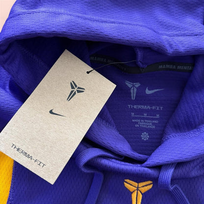 NWT Nike Kobe Bryant LA Lakers Mamba Mentality Basketball Hoodie Mens Medium