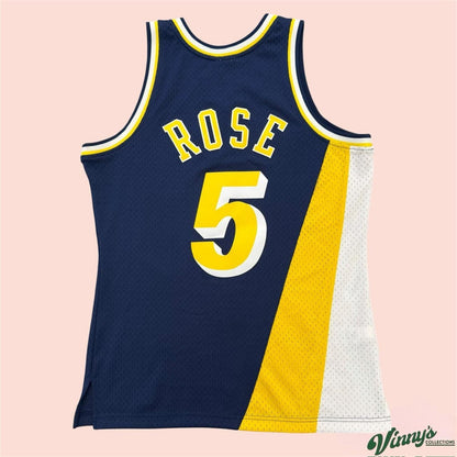 Mitchell & Ness Indiana Pacers Jalen Rose Basketball Jersey Mens Medium