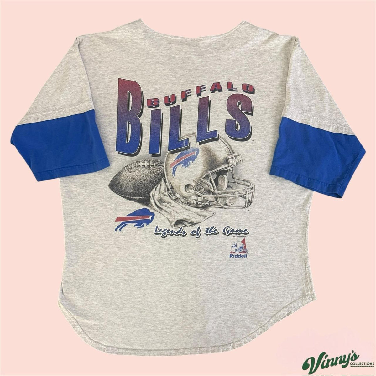 Vintage 90s Signal Sports NFL Buffalo Bills Jersey Shirt Mens XL