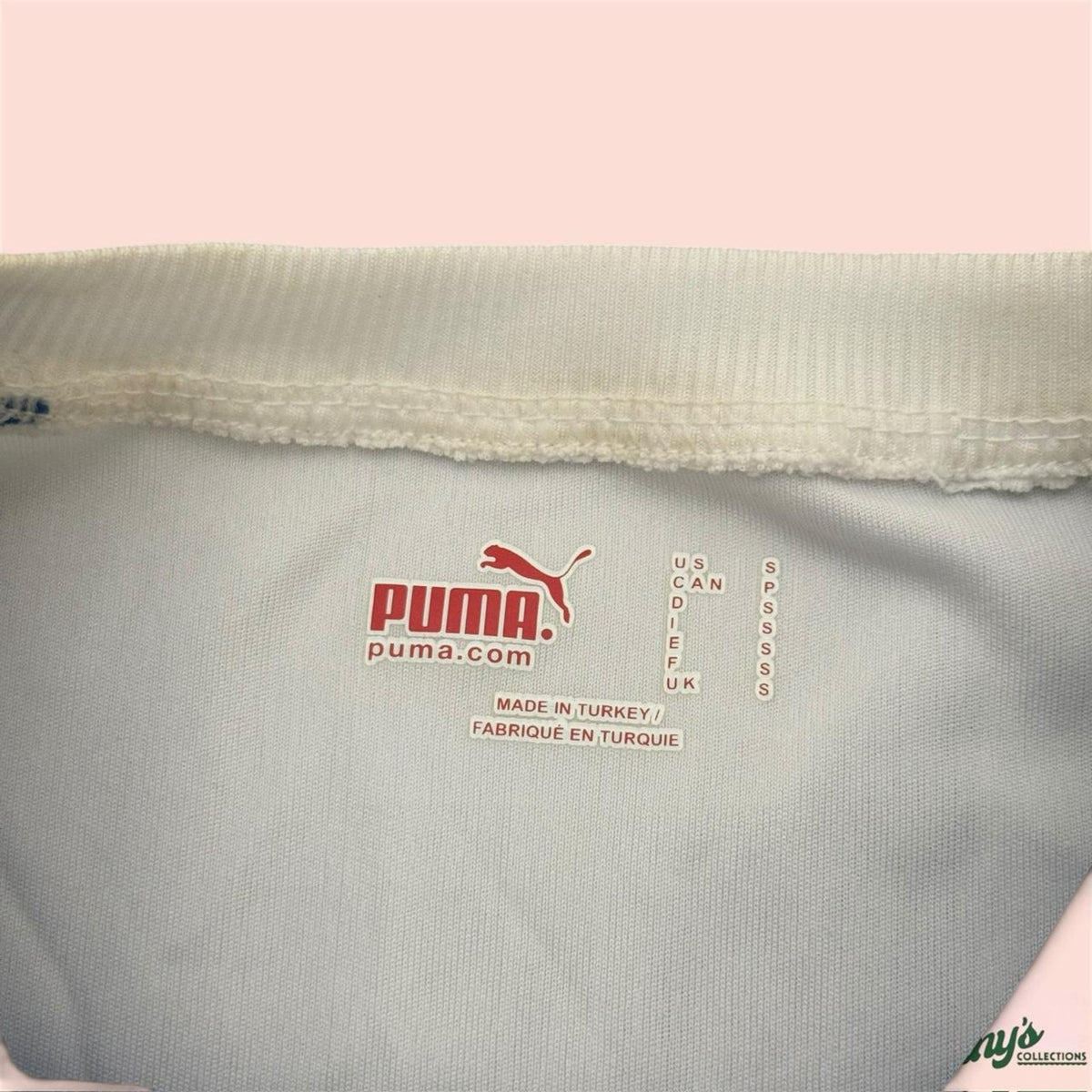 Vintage 00s Puma Italy 2006 National Team Away Soccer Jersey Mens Small
