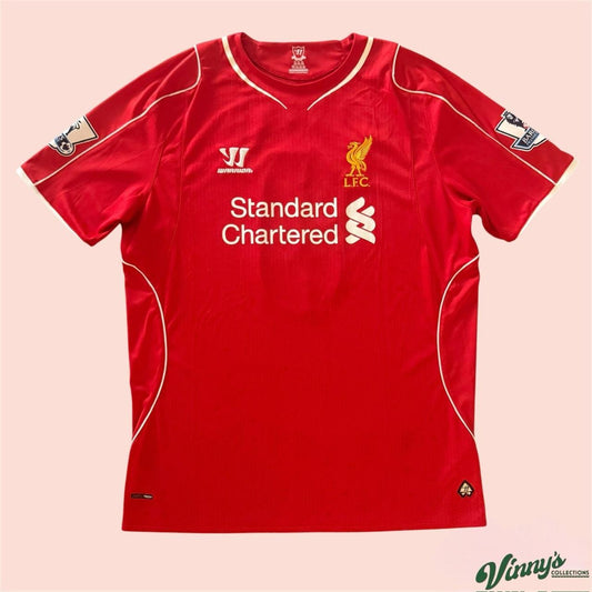 Warrior 2014/15 Liverpool Steven Gerrard Home Soccer Jersey Kits Mens XL