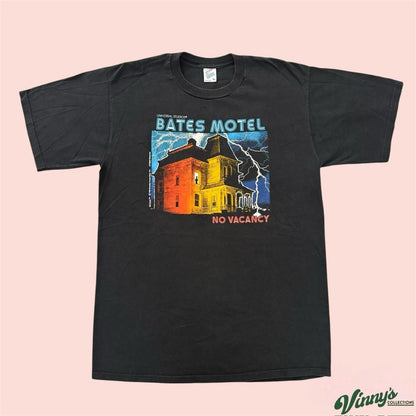 Vintage 90s Jerzees Universal Studios Bates Motel Shirt Mens Xl