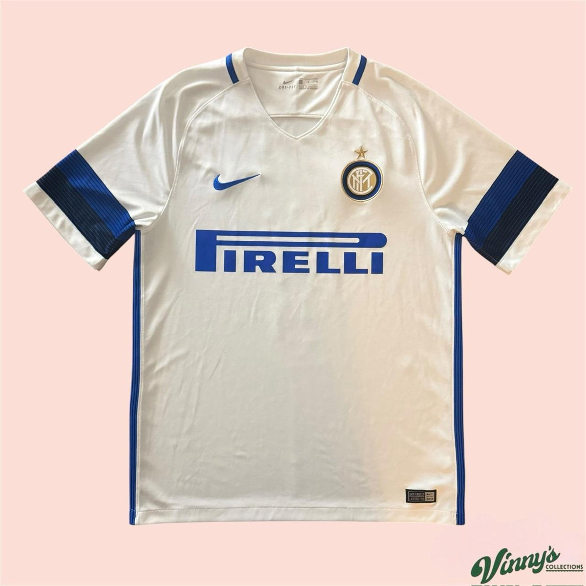 Nike 2016 Inter Milan Mauro Icardi Away Soccer Jersey Kit Mens Medium
