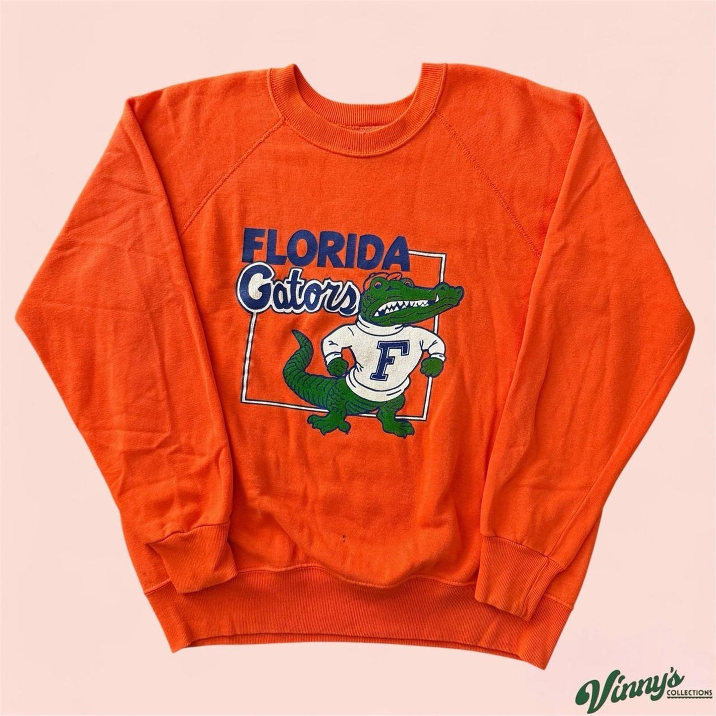 Vintage 80s Bassett Walker Florida Gators College Crewneck Sweatshirt Mens XL