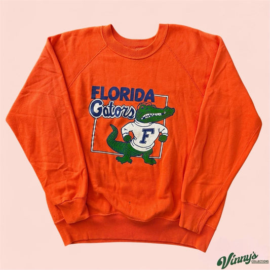 Vintage 80s Bassett Walker Florida Gators College Crewneck Sweatshirt Mens XL