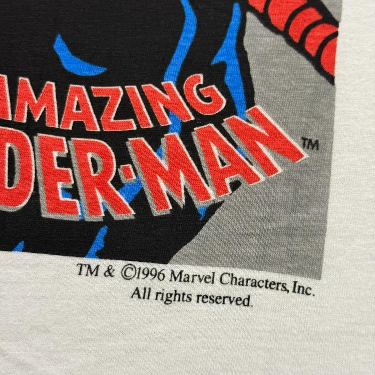 Vintage 90s Banpresto Marvel 1996 Spider Man Venom Shirt Mens Large