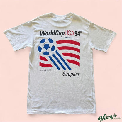 Vintage Nutmeg 1994 World Cup Sybase Soccer Shirt Mens Large