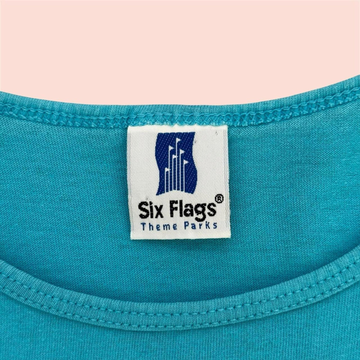 Vintage 90s Six Flags Looney Tunes Porky Pig Tank Top Mens Large