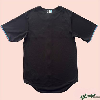 Nike MLB Miami Marlins Baseball Jersey Mens Small
