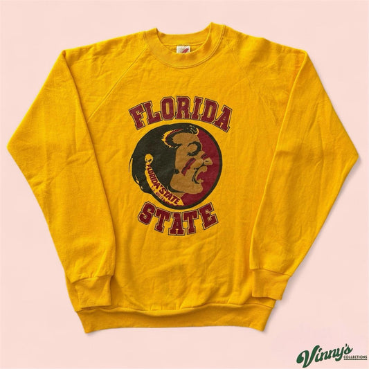 Vintage Jerzees Florida State Seminoles College Crewneck Sweatshirt Mens Large