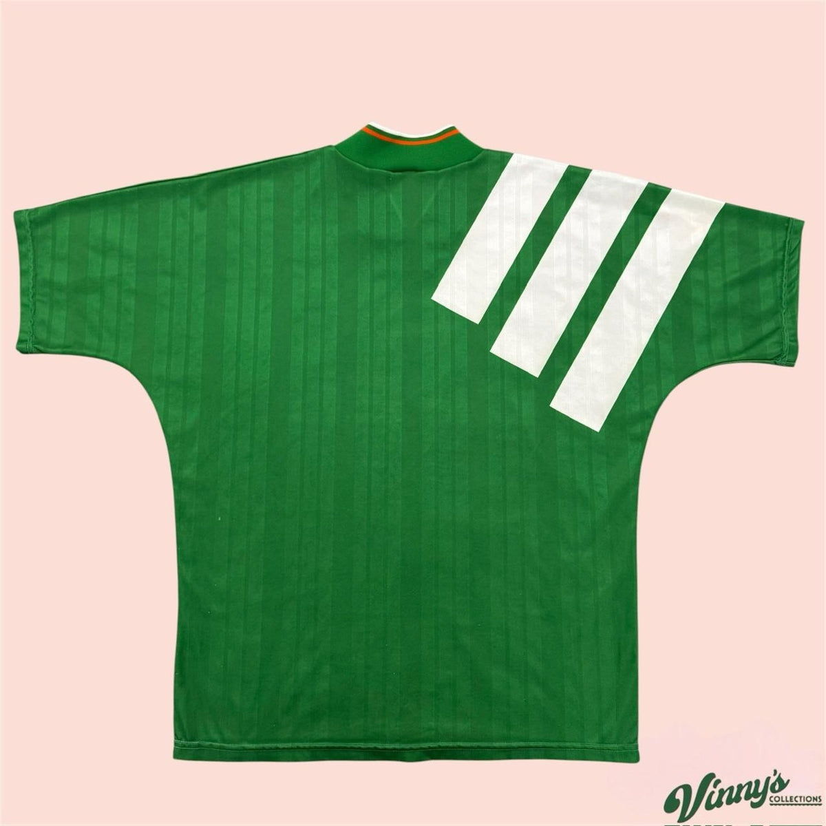 Vintage 90s Adidas 1992 Ireland National Soccer Team Jersey Mens Large