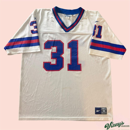 Vintage Reebok NFL New York Giants Jason Seahorn Football Jersey Mens XL