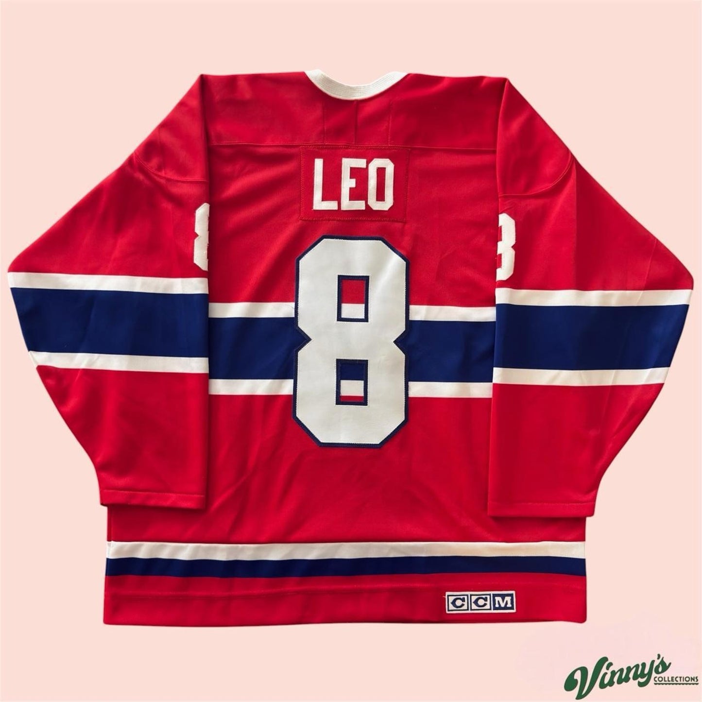 Vintage CCM NHL Montreal Canadiens Hockey Jersey Mens XL