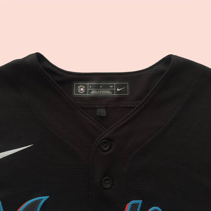 Nike MLB Miami Marlins Baseball Jersey Mens Small