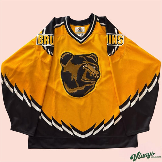 Vintage 90s Starter NHL Boston Bruins Hockey Jersey Mens 52 XL