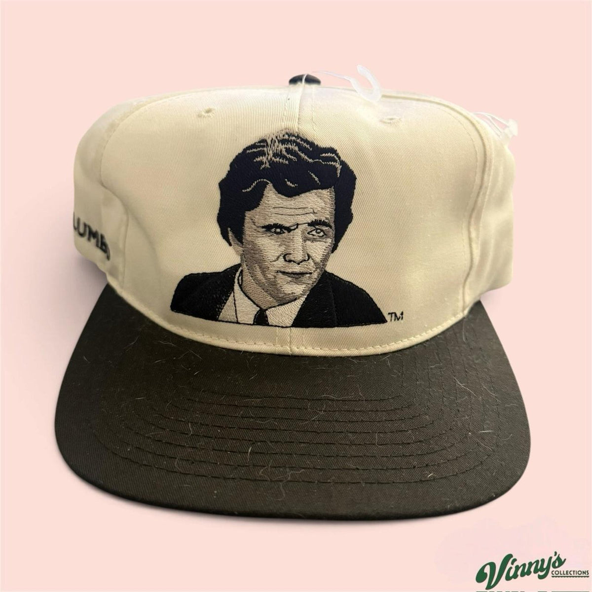 Vintage 90s American Needle TV Classics Columbo Blockhead Snapback Hat