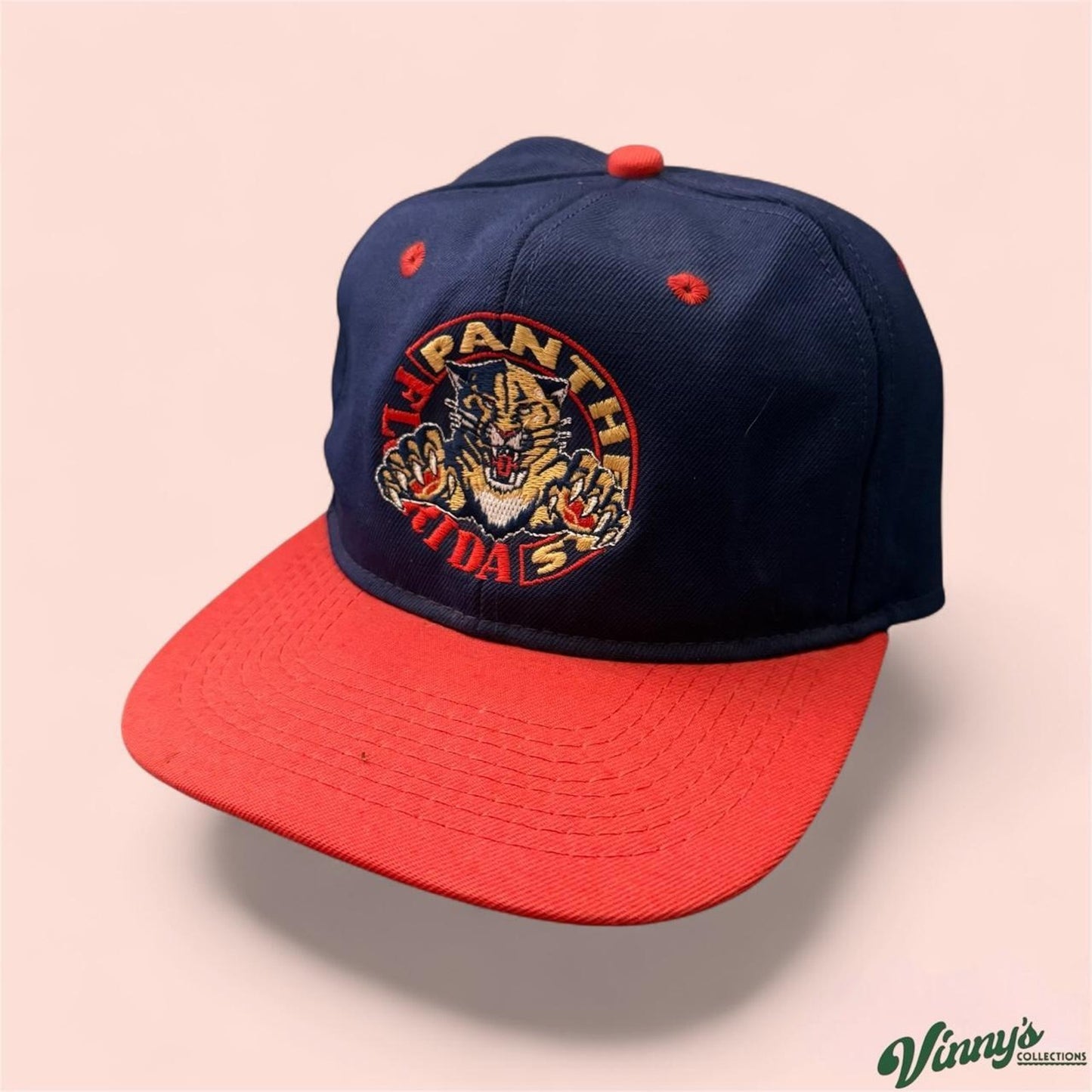Vintage NHL Florida Panthers Hockey Mens Fitted Hat 7 1/4