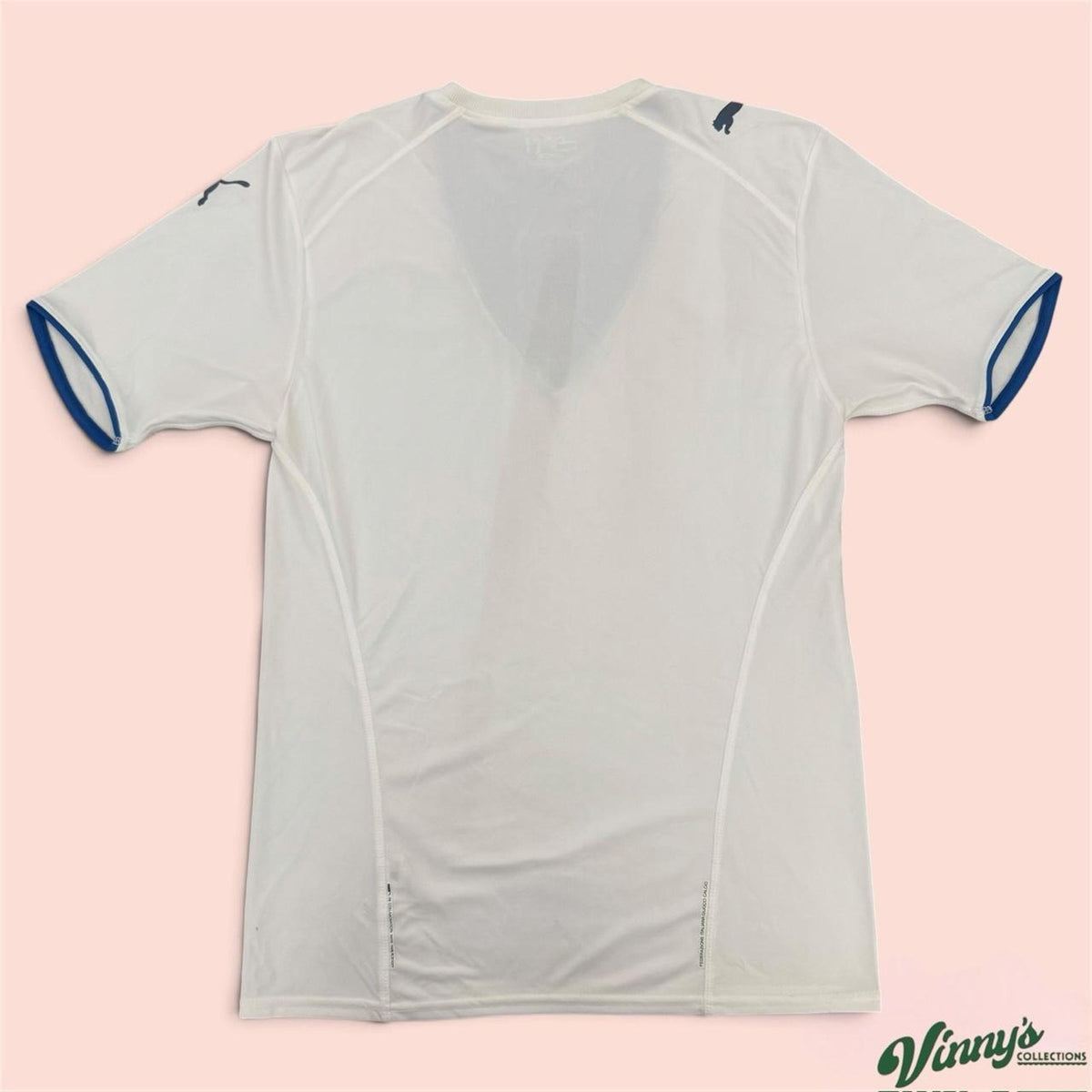 Vintage 00s Puma Italy 2006 National Team Away Soccer Jersey Mens Small