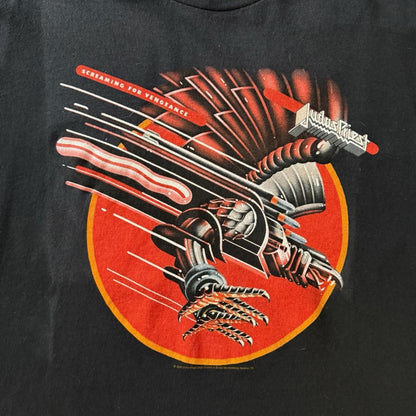 Vintage 00s Delta Judas Priest Screaming For Vengeance Band Tee Shirt Mens XL