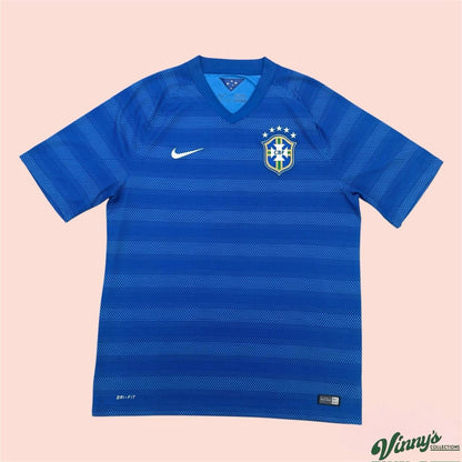 Nike 2014 Brazil National Team Soccer Jersey Kit Mens Large