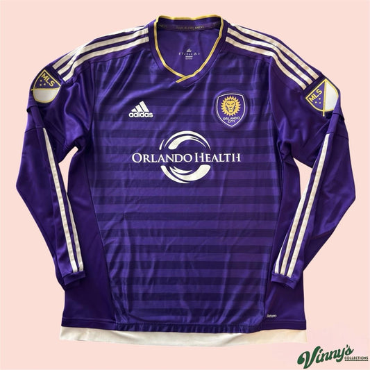 2015 Adidas MLS Orlando City Home Soccer Kit Jersey Mens XL