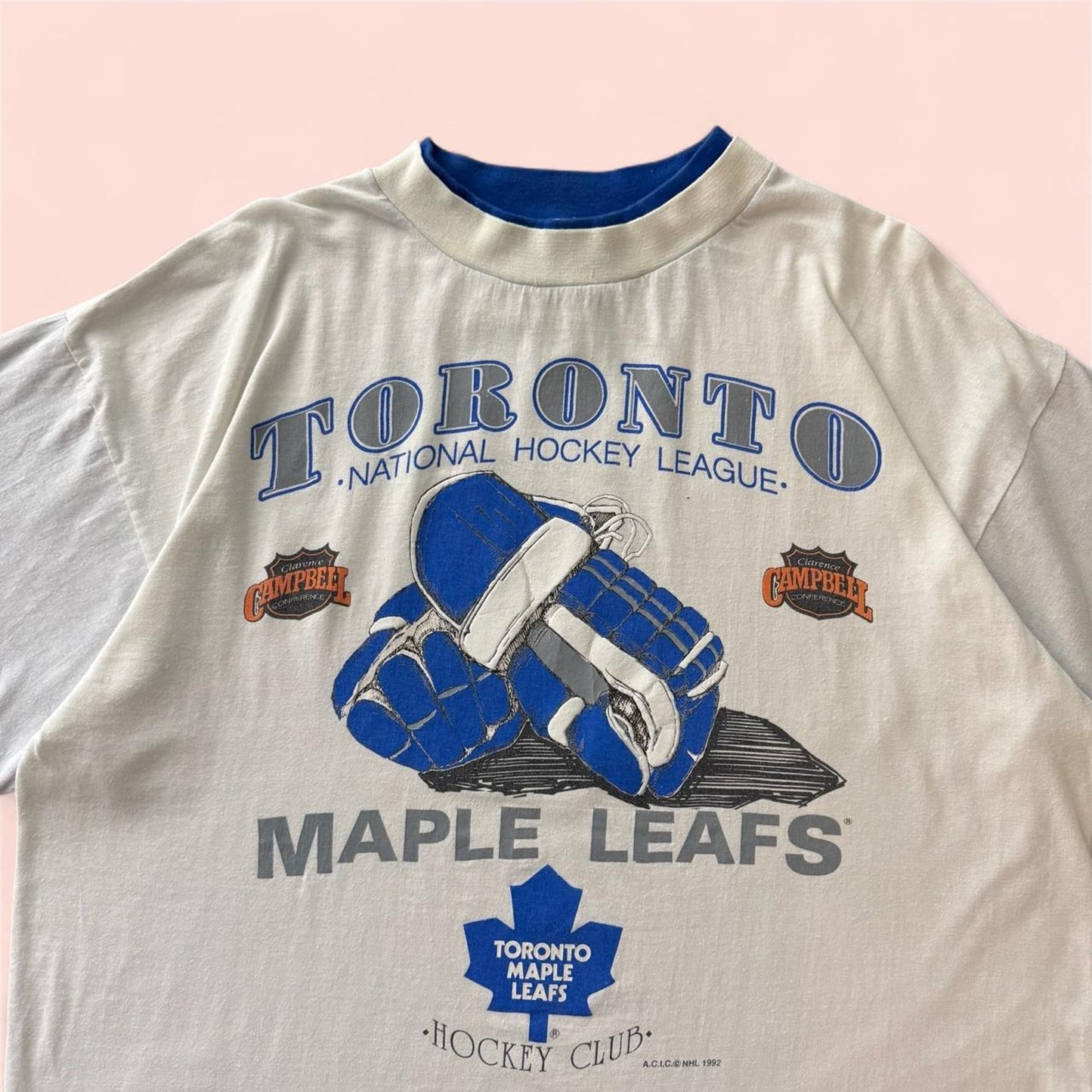 Vintage Soft Wear NHL Toronto Maple Leafs Hockey Shirt Mens Large