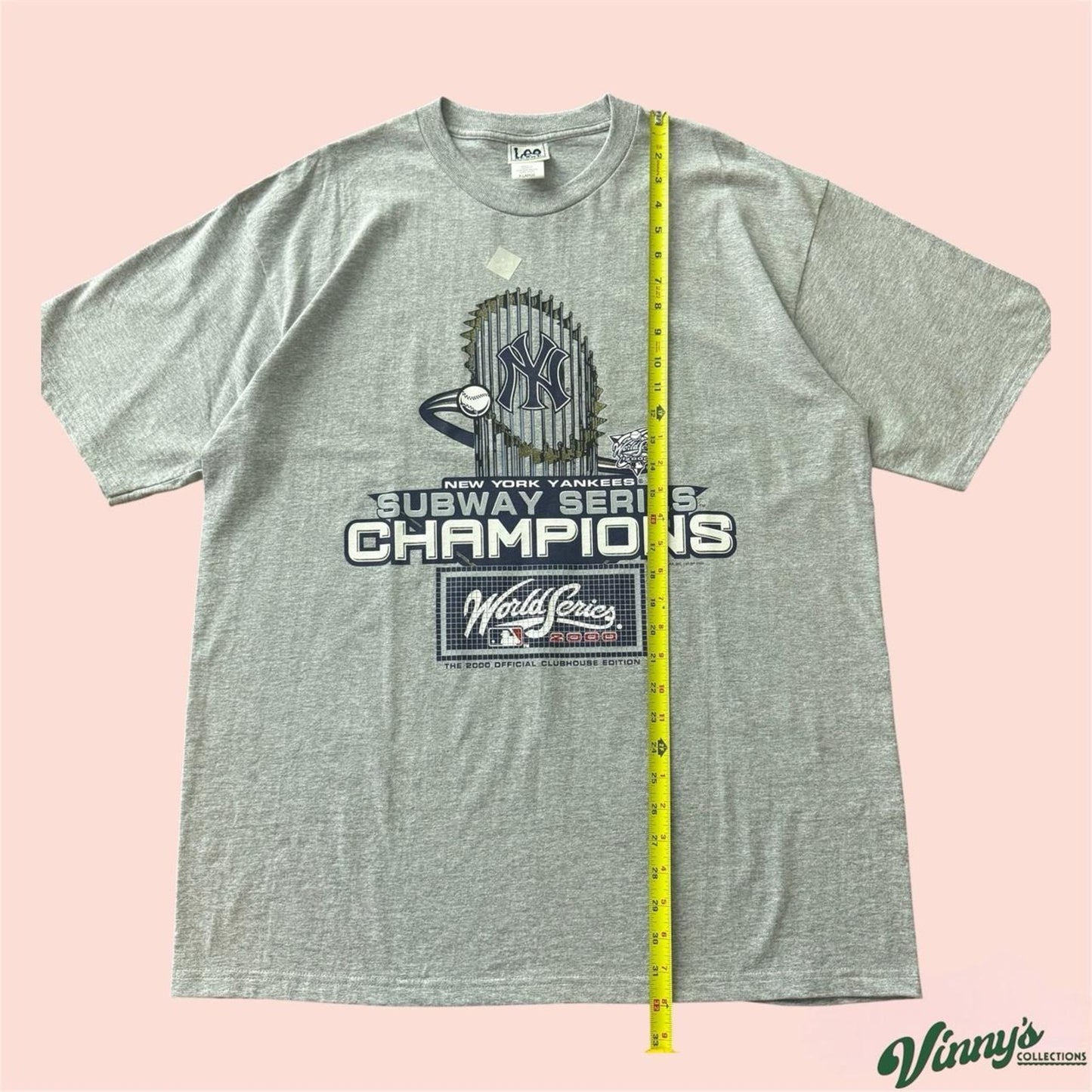 Lee Sport MLB New York Yankees 2000 World Series Shirt Mens XL