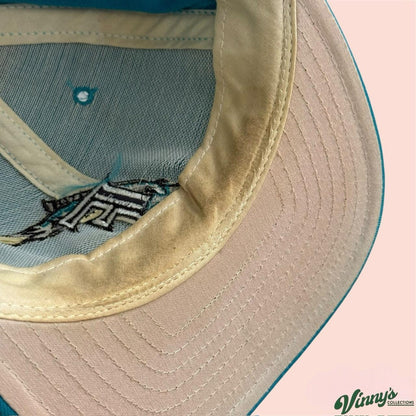 Vintage 90s USA Universal Florida Marlins Wool Baseball Snapback