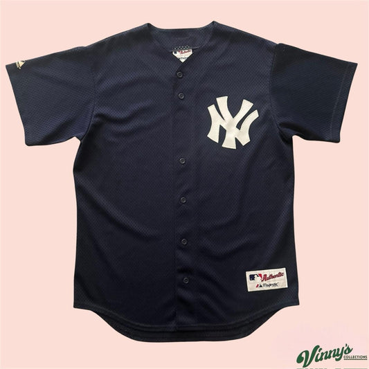 Vintage MLB Majestic New York Yankees Baseball Jersey Mens Medium